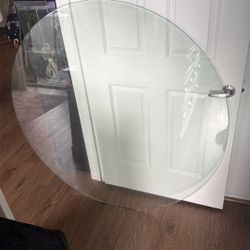 43 Inch Glass Table Top