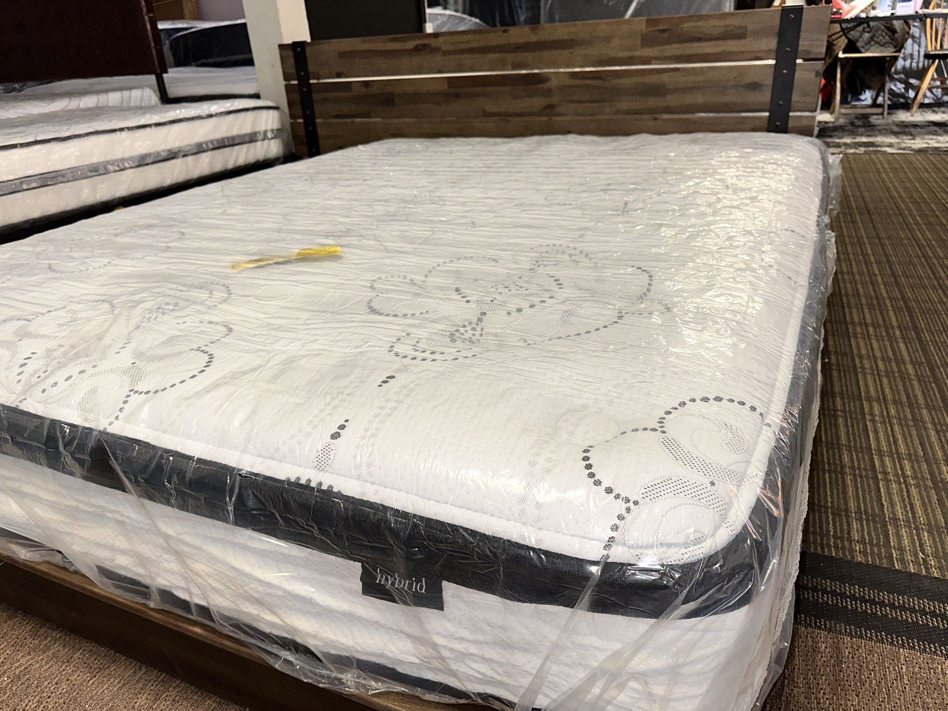 39 Initial Payment! 12” New Queen Eurotop Mattress for Sale in San