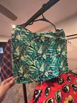 Hawaiian style pencil skirt