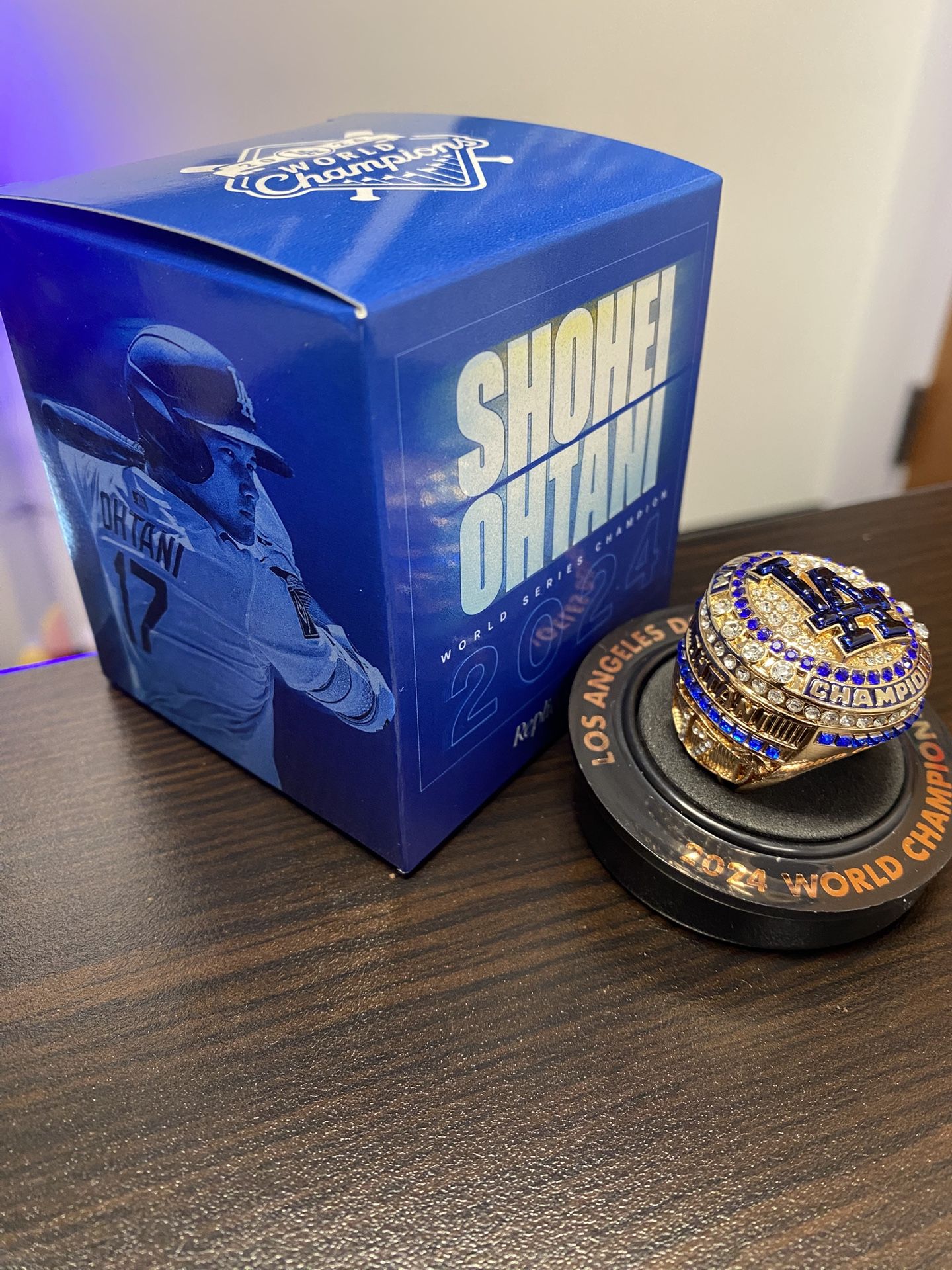 Dodgers Shohei Ohtani World Series Ring