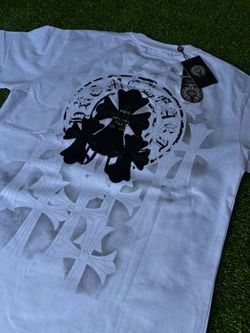 Chrome Hearts White Graphic T-Shirt