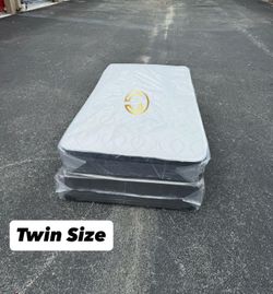 Twin Size Mattress Set – Medium Comfort – Available Today 🚚