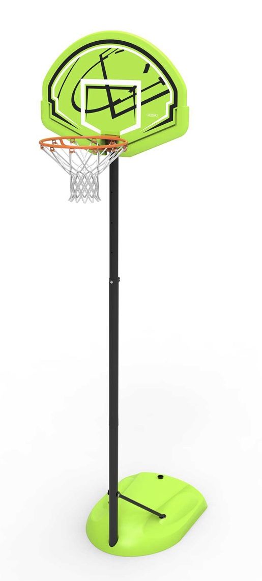 New in Box Lifetime Adjustable Youth Portable Basketball Hoop, green, 90908. Retails $70