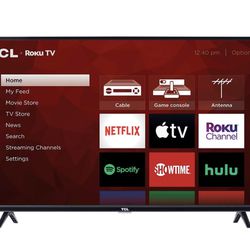 TCL 4K LED 65 inch TV Roku 