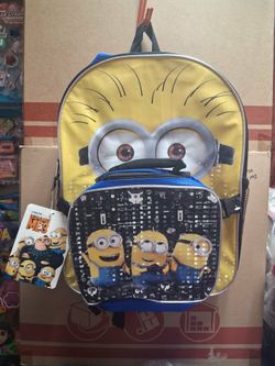 MINIONS BACKPACK 16 INCHES TALL