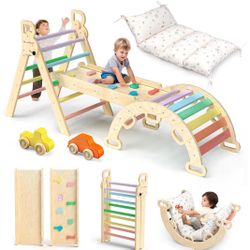 Montessori Foldable, Indoor Jungle Gym For Toddlers