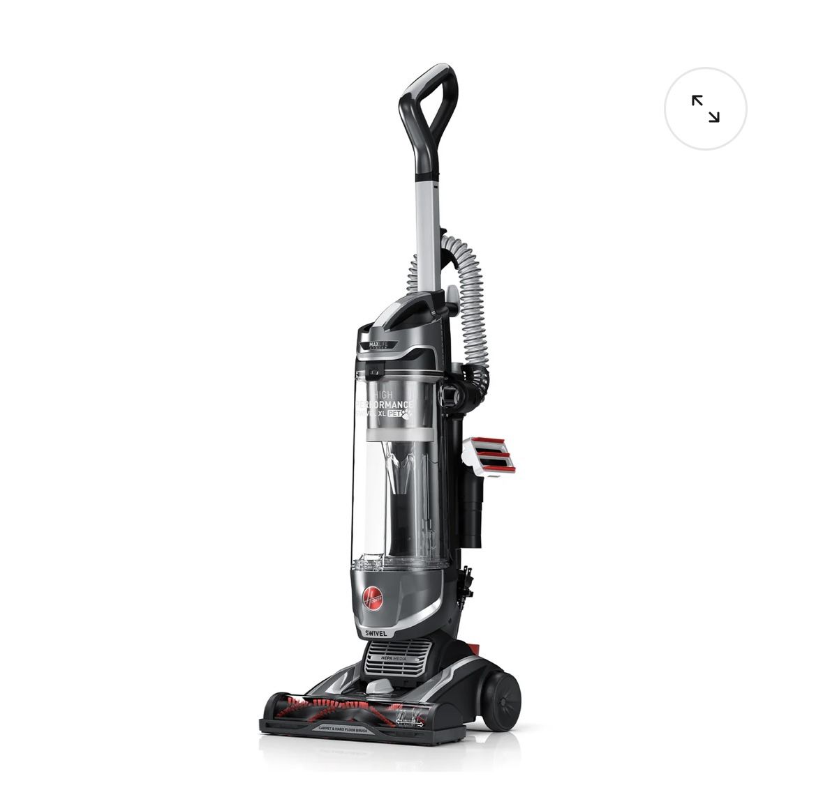 (OBO) Pet Upright Vacuum High Performance Swivel XL