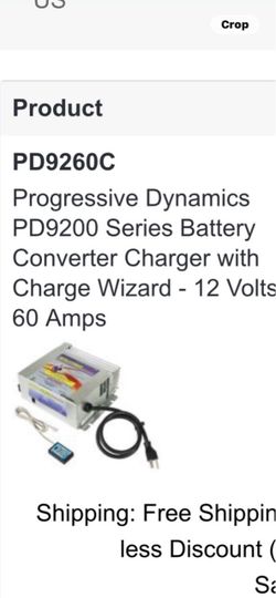 Motor Home RV Converter