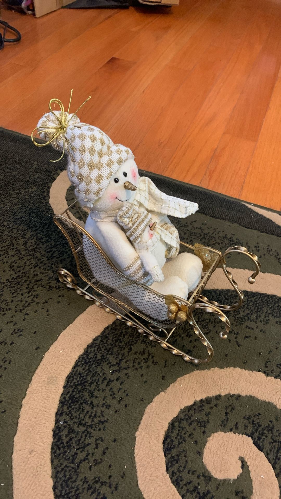 Snowman Family Sleigh