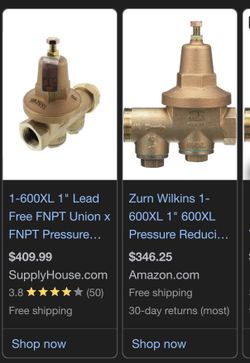 Pressure Reducing Valve