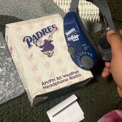 Padres radio headphones