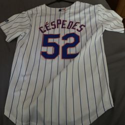 Cespedes Mets Jersey Youth Small