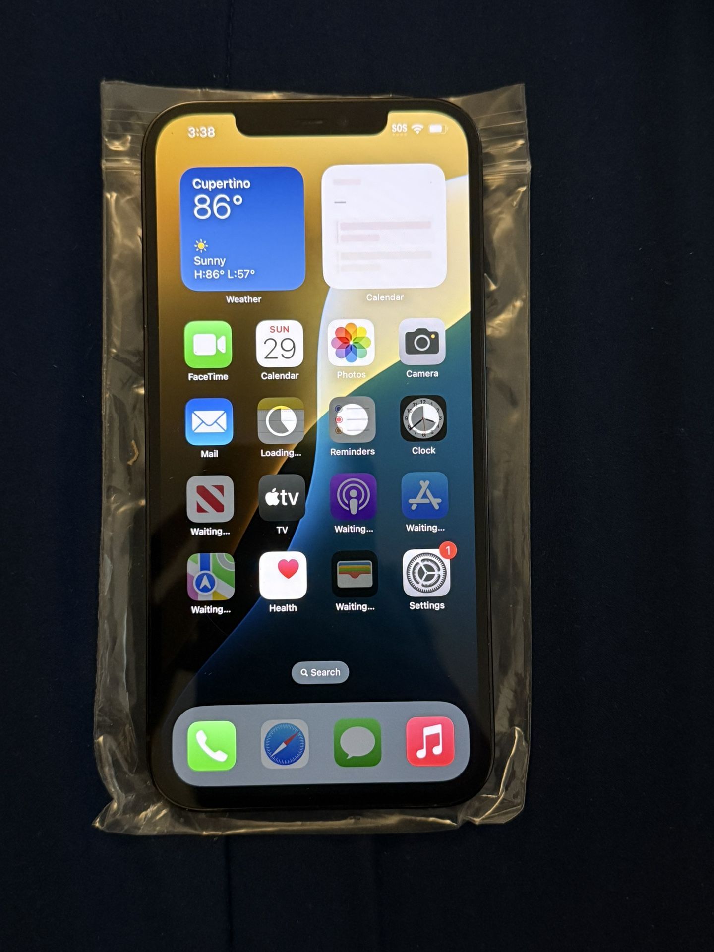 Apple iPhone 12 Pro Max 256GB, Pacific Blue Unlocked