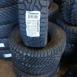 265 75 16 Barkley Tires set