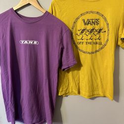 3 Vans Graphic Tees