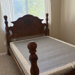 Queen Bed With Box Spring
