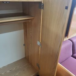 2 DOOR WIDE WARDROBE, VERY NICE, LOW AND WIDE (HOME34)