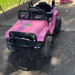 Pink Jeep