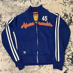 Vintage Abercrombie & Fitch Blue Track Jacket