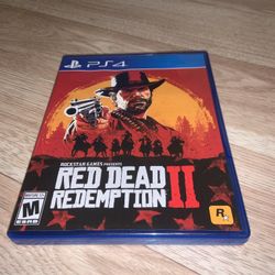 red dead Redemption Ps4 Game 