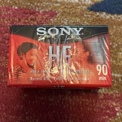 Sony High Fidelity Audio Cassettes 90mins