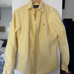 Ralph Lauren Yellow Oxford Shirt M