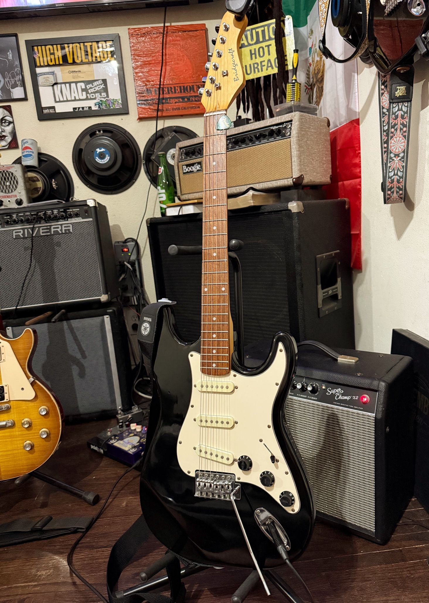 Solid Bridgecraft Stratocaster Guitar