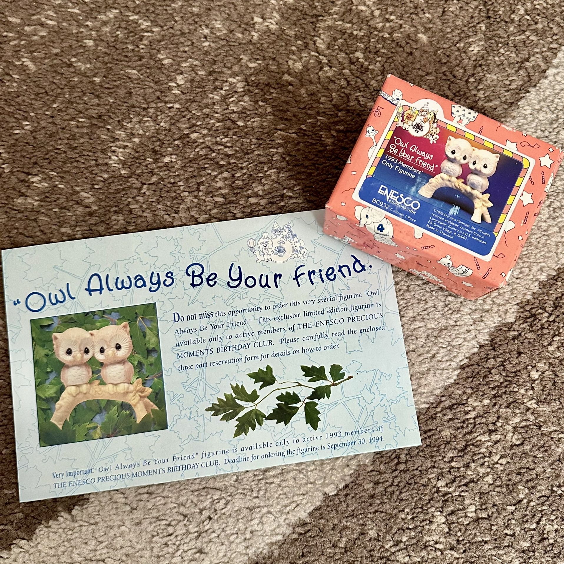 Precious Moments Birthday Club Pc