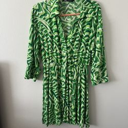 Button Down Shirt Dress 