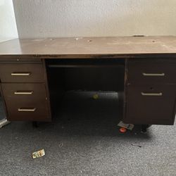 Wooden Vintage Computer/office Desks! 