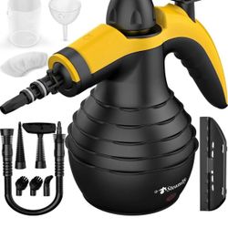 Pressurized Handheld Steam Cleaner with 10pcs Accessories & Safety Lock, Multi-Purpose & Powerful Ho