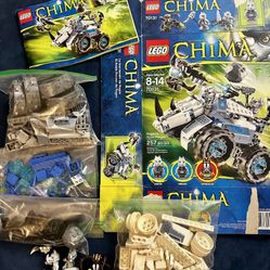 LEGO LEGENDS OF CHIMA: Rogon's Rock Flinger (70131) 99.9% COMPLETE