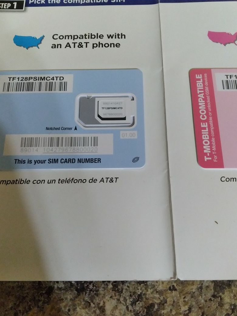 3 Sim Cards