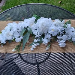 New Wedding Backdrop Swag White