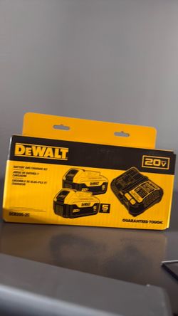 Dewalt Battery Kit Brand New