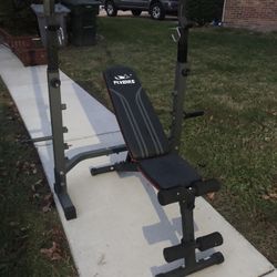 Squat Rack/Adjustable Bench/ Storage Rack 