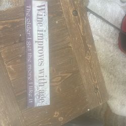 Wood Letter Sig