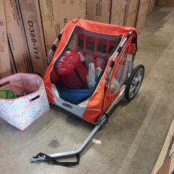 Bicycle Trailer For Children Or Dogs 