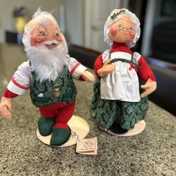 Mr. And Mrs. Santa clause 