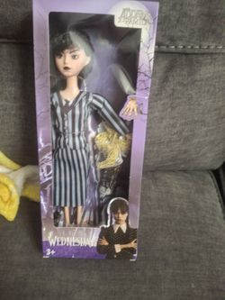 Wednesday Barbie Doll