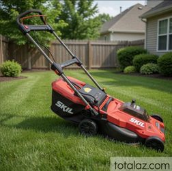 SKIL PWR CORE 20-volt 18-in Push Battery Mower with (2) Batteries