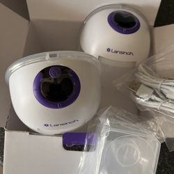 Brand New lansinoh Discreet Duo Wearable Breast pump- NEVER USED
