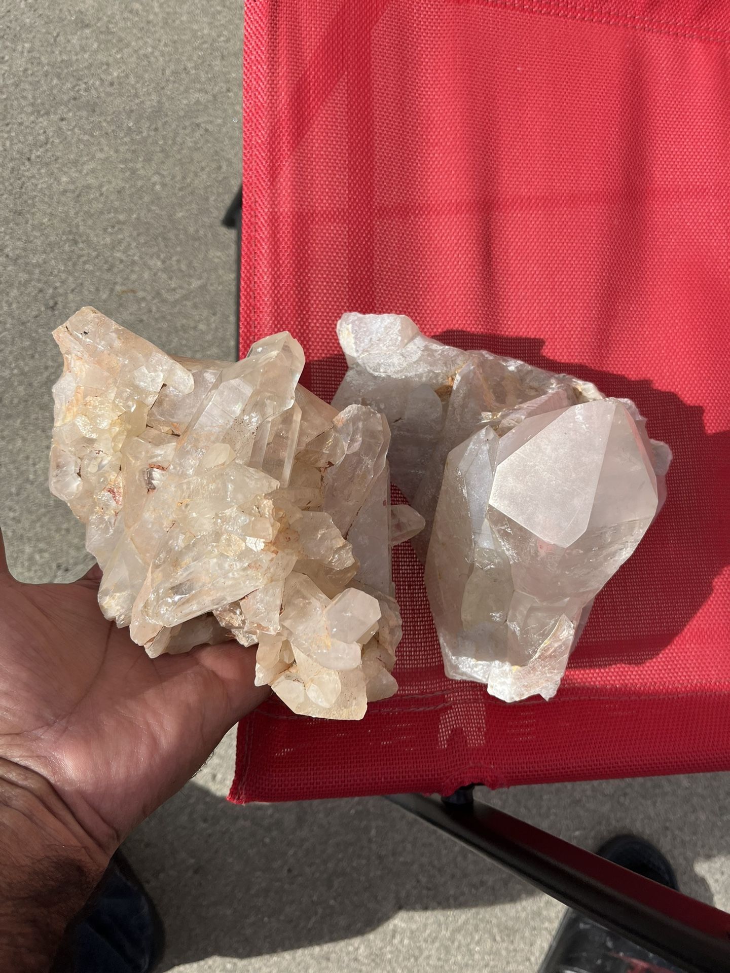2 Piedras Cristal Cuarzo