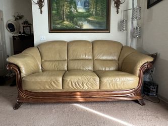 Leather Sofas Complete Set