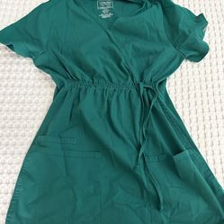 Pregnancy Scrubs Hunter Green