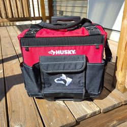 Husky 14" Rolling Tool Bag