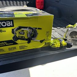 Ryobi Pressure Washer/circular Saw