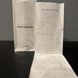 BRAND NEW Louis Vuitton Imagination With Tags And Receipt 