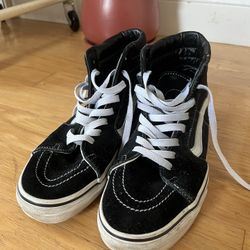 High Top Black Vans 