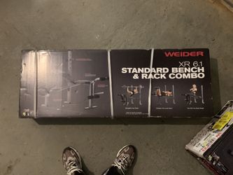 Weider XR 6.1 Standard Bench & Rack Combo